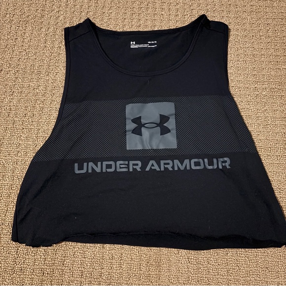 Under Armour Black Sleeveless Top - Picture 1 of 2